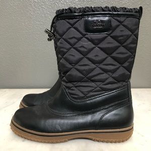 Coach rain/snow boots. Size 9B